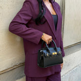 Ensemble blazer bordeaux