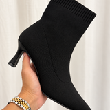 Bottines à talons Noir