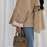 Trench court beige
