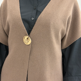 Gilet court sans manches