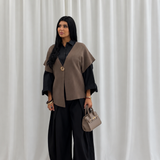 Gilet court sans manches